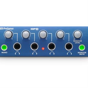 PreSonus HP4 4-Channel Headphone Amplifier (1/3U)