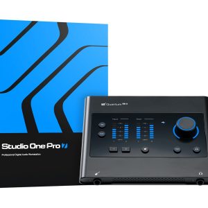 PreSonus QUANTUM ES 2 2-in/2-out USB-C Audio Interface / 24-bit 192 kHz / MAX-HD Mic Preamps / Auto Gain