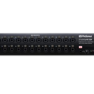 PreSonus StudioLive 32R 46x26 Digital Rack Mixer with 32 Recallable XMAX Preamps