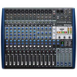 PreSonus StudioLive AR16c 16 channel USB-C Compatible Audio Interface/Analog Mixer/Stereo SD Recorder