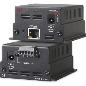 RDL FP-NML2 Network to Mic/Line Interface/2 Balanced Mic/Line Outputs