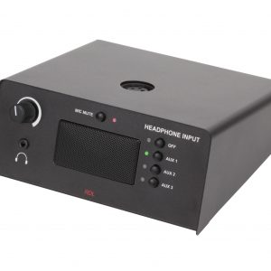 RDL TP-BN14 Dante Mic Input / Selectable Headphone Monitor / 2W Speaker / PoE / P48