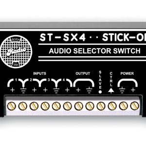 RDL ST-SX4 4×1 Unbalanced Audio Switcher