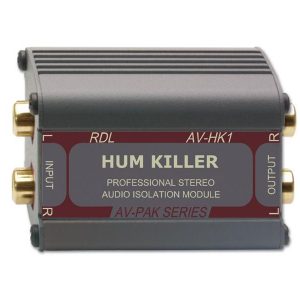 RDL AV-HK1 HUM KILLER Stereo Audio Isolation Module