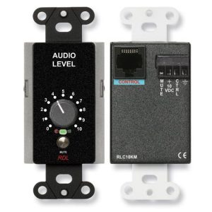 RDL DB-RLC10KM Remote Level Control with Muting/Black