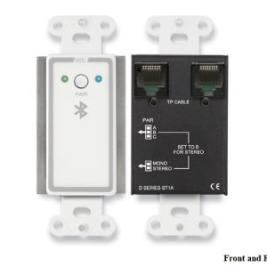 RDL D-BT1A Wall-Mounted Bluetooth Audio Extender (Transmitter)/Format-A Interface
