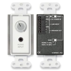 RDL D-PA3 3.5 Watt Decora Audio Amplifier