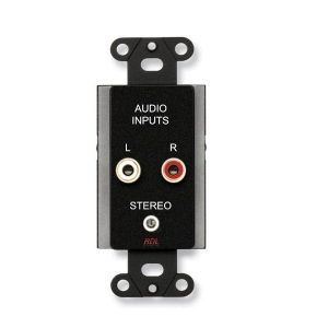 RDL DB-CIJ3D Audio Extender with Consumer Input Jacks/Stereo/Black