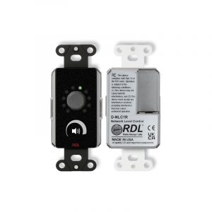 RDL DB-NLC1R Rotary Encoder Network Volume Control / LED Ring / PoE / 1 dB Steps / Mute