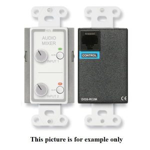RDL DB-RC2M Remote Audio Mixing Control with Muting/Black