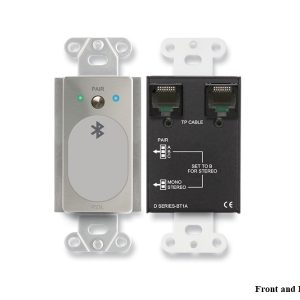 RDL DS-BT1A Wall-Mounted Bluetooth Audio Extender (Transmitter)/Format-A Interface/Stainless Steel