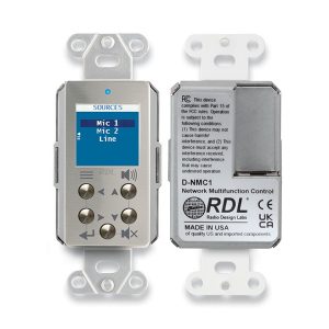 RDL DS-NMC1 Network Remote Control with Screen