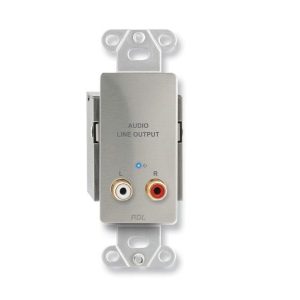 RDL DS-TPR2A Active 2-Pair Extender (Receiver)/Format-A/stereo jack out/Stainless