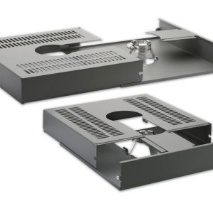 RDL PM-3T Black Pole Mount Tray