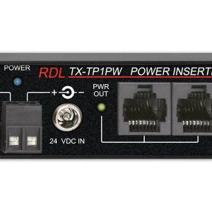RDL TX-TP1PW Power Inserter/Twisted Pair/1 set of outputs/signal loop-through