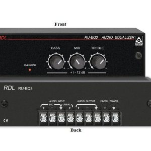 RDL RU-EQ3 3 Band Equalizer with Knobs/Terminals