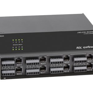 RDL SF-TPR24A Line-Level Receiver/8 Twisted Pair Format-A Input Sections/24 Audio Channels