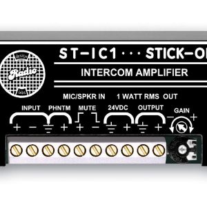 RDL ST-IC1 Intercom Amplifier with Push to Talk/1 Input/Output and 2 Muting Control Terminals