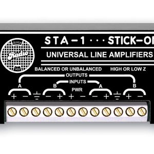 RDL STA-1 Dual Balanced-Unbalanced Line Amplifier