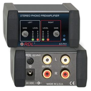 RDL EZ-PH1 Stereo Phono Preamplifier