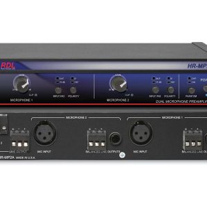 RDL HR-MP2A Dual Microphone Preamplifier