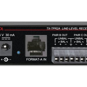 RDL TX-TPR2A Active Two-Pair Extender (Receiver)/Twisted Pair Format-A