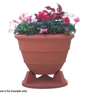 Rockustics Omniplanter 8.0-GG/T 8in Planter Speaker w Transformer/Gray Granite