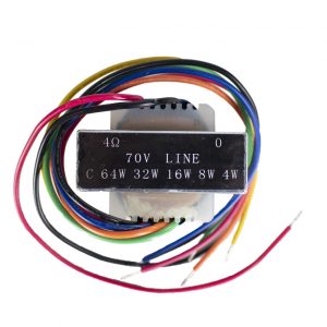 Rockustics TF-WS64-70 64W 70/100V 4 ohm Transformer