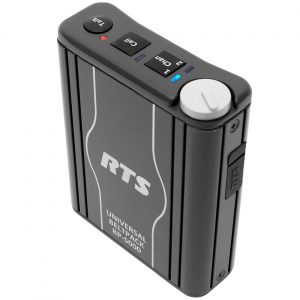 RTS BP5000A5F Dual-Channel Universal Beltpack / A5F Headset Jack / Auto-Wiring Detection / Mic Kill