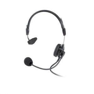 RTS PH8S Single-Sided Camera Intercom Headset / Carbon Omnidirectional Mic / Removable Earphone