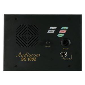 RTS SS-1002 1-Channel Intercom Speaker Station / Headset Handset / Panel Mic / Speaker / Loop-Through