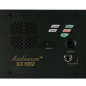 RTS SS-1002P 1 Channel Desktop Speaker Station / Angled P Box / 2 XLR-3