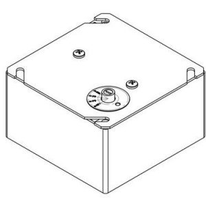 Soundtube AC-JB20-XFMR 20 W 25/70.7/100 volt transformer inside a junction box