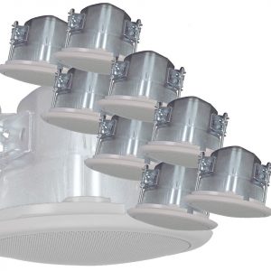 Soundtube CM31-EZ-WH MP 3 inch In Ceiling Speaker/White/Master Pack (8 Units)