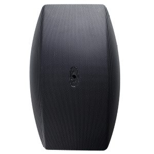 Soundtube GRL-SM890-WX-BK Black stainlees steel weather resistant grill with center grill pull assembly installed