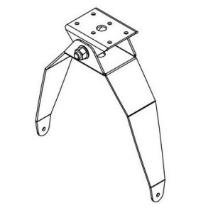 Soundtube AC-RS-SM6-WH Surface-Mount Bracket for the RS600i/White