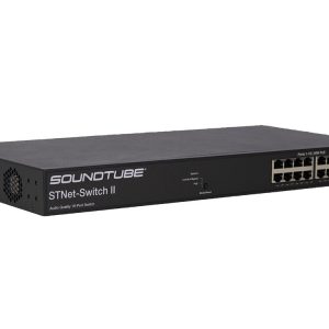 Soundtube STNET-SWITCH-II Rack mountable 16-port 40w PoE audio quality switch