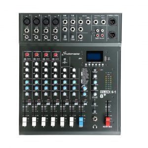 Studiomaster CLUB XS8+ 4 Mic 2 ST Channels INC DSP and USB/MP3 Player