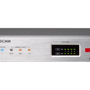 TASCAM AE-4D 4-Channel AES/EBU Input/Output Dante Converter with built-in DSP Mixer