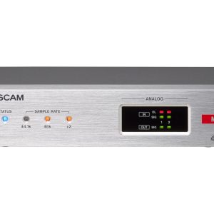TASCAM MM-2D-E 2-Channel Mic/Line Input/Output Dante Euroblock Converter with built-in DSP Mixer
