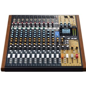 TASCAM MODEL 16 All-in-One analog Mixer/multi-track digital Recorder and audio Interface