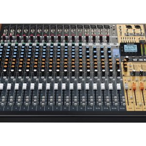 TASCAM MODEL 24 24 Channel Multitrack Recorder with Integrated USB Audio Interface and Analog Mixer