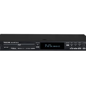 TASCAM BD-MP1MK2 Blu-ray / Media Player – BD/DVD/CD Playback USB / SD HDMI XLR RCA 7.1