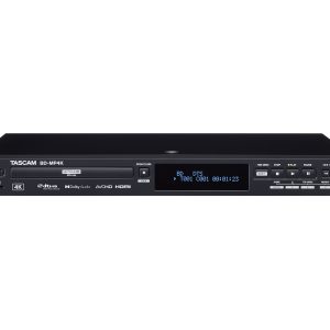 TASCAM BD-MP4K 4K UHD Blu-ray Multimedia Player / DVD / CD / USB / SD / XLR Balanced Audio