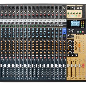 TASCAM MODEL 2400 24-Track Analog Mixer / 22 Inputs / 16 XLR Mic Preamps / USB Audio Interface / SDXC Recorder