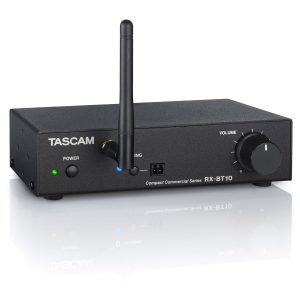 TASCAM RX-BT10 Compact Stereo Bluetooth 5.1 Class 1 Receiver / XLR Balanced / RCA Unbalanced / Antenna