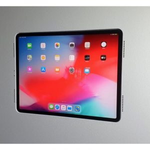 Wall-Smart 002-1-371E-WG INVISIBLE MOUNTS FOR IPAD PRO 12.9 5TH & 6TH GEN. & IPAD AIR 13" M2 - WITH grills + Ethernet