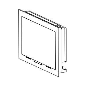 Wall-Smart 008-1-485-WO Retrofit Mount for EL-ITP-12/Unpainted