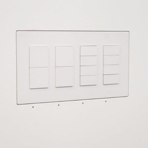 Wall-Smart 028-1-910 New Construction Mount for Savant Ascend WFB-4Gang