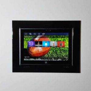 Wall-Smart 032-1-773-BL Nearly Flush Wall Adapter / Bezel Black 4mm Bezel Board 10mm-22mm